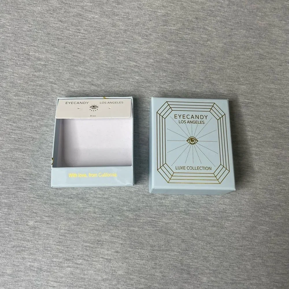 Eye Candy Los Angeles Jewelry / Earrings Evil Eye Graphic Gift Box